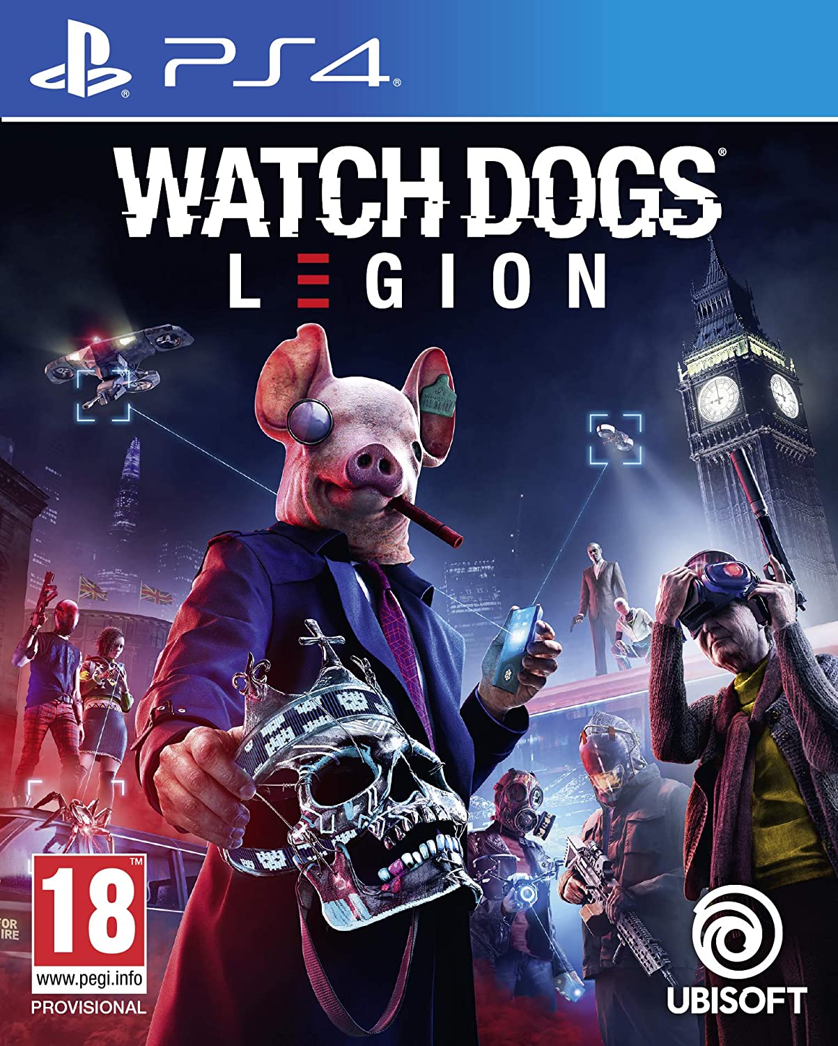 Купить аккаунт Watch Dogs: Legion на PS4 на русском языке