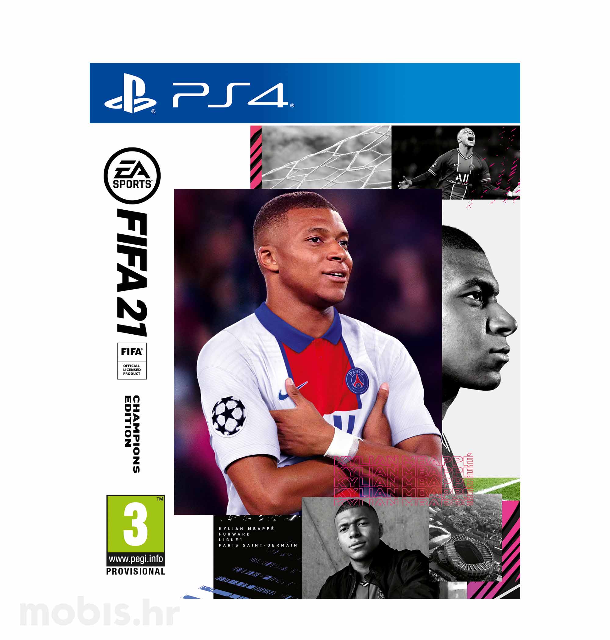 Купить аккаунт FIFA 21 на PS4 на русском языке